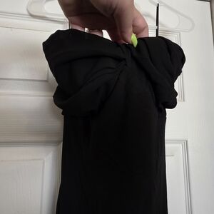 Hello Molly Black Strapless Dress